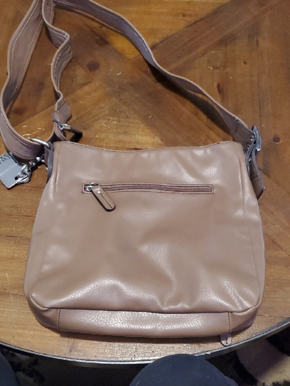 Tyler Rodan Camel/Tan Crossbody Shoulder Bag - Picture 4 of 4